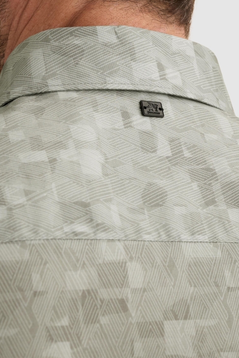 Vanguard groene heren overhemd | Close up