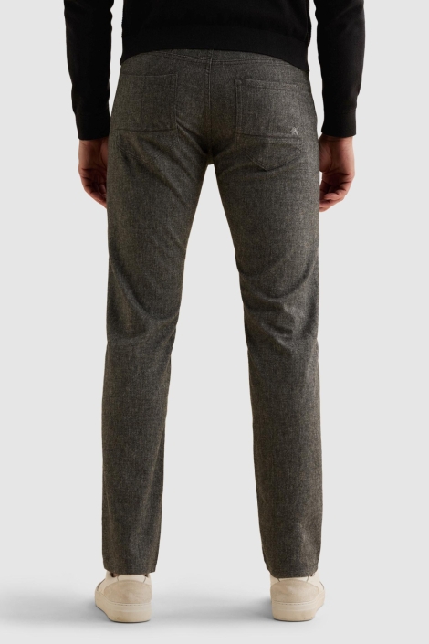 Vanguard grijze heren broek | Model achteraanzicht