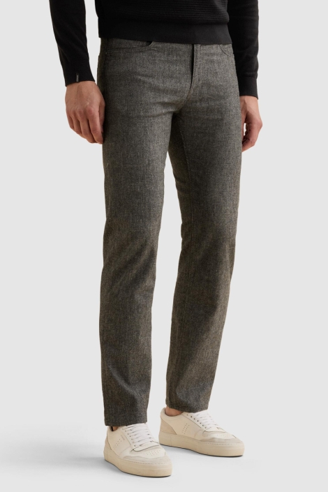 Vanguard grijze heren broek | Model vooraanzicht