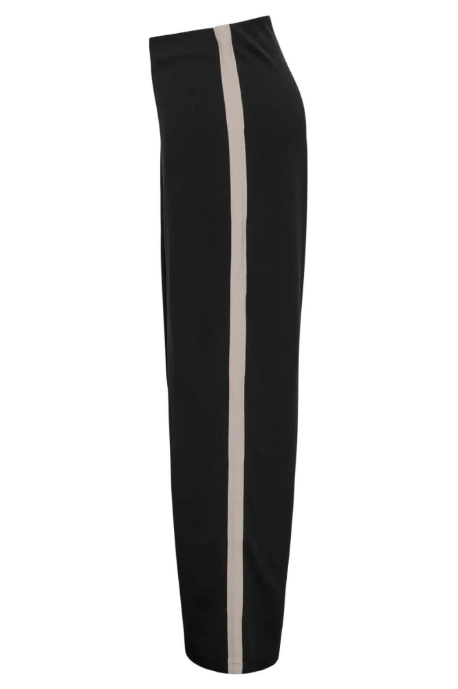 Jacqueline de Yong zwarte dames broek | Zijaanzicht