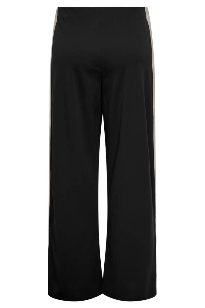 Jacqueline de Yong zwarte dames broek | Achteraanzicht