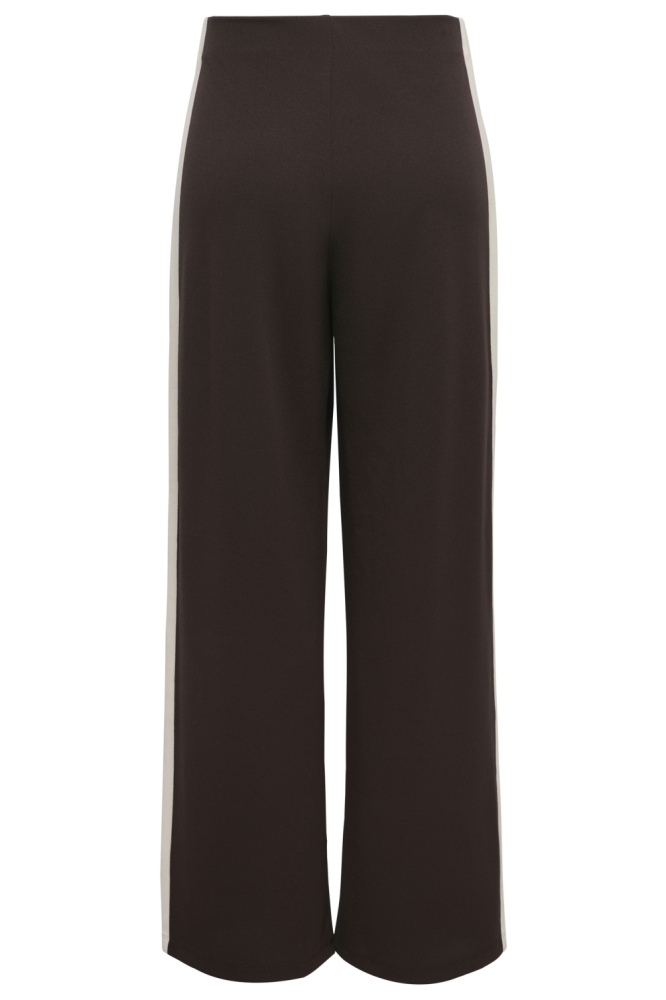 Jacqueline de Yong bruine dames broek | Achteraanzicht