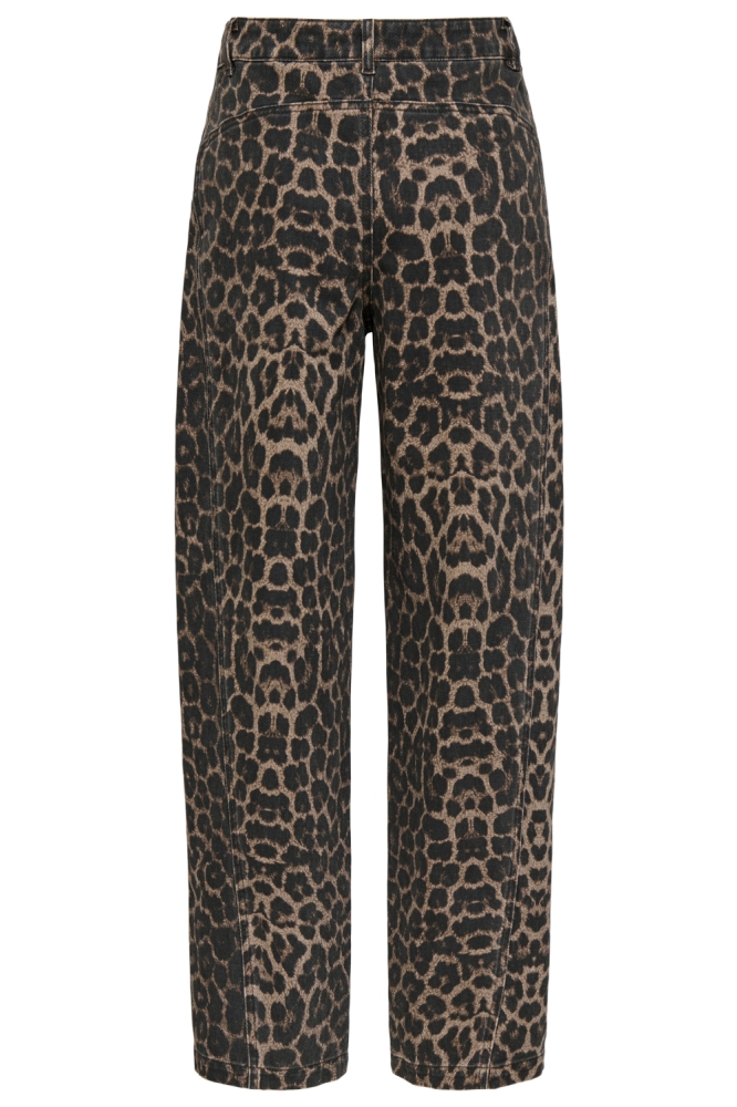 Jacqueline de Yong camel dames jeans | Achteraanzicht
