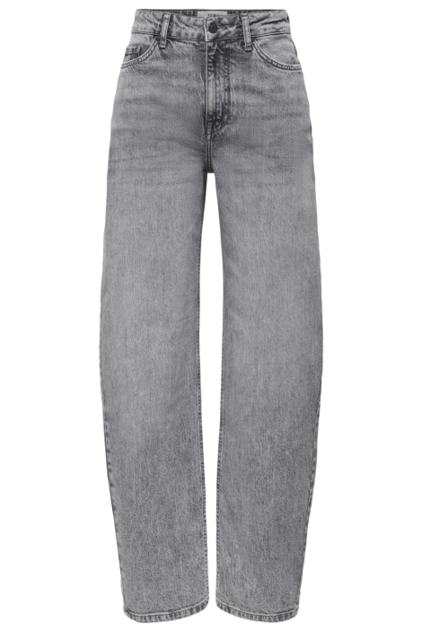 Jacqueline de Yong grijze dames jeans | Vooraanzicht