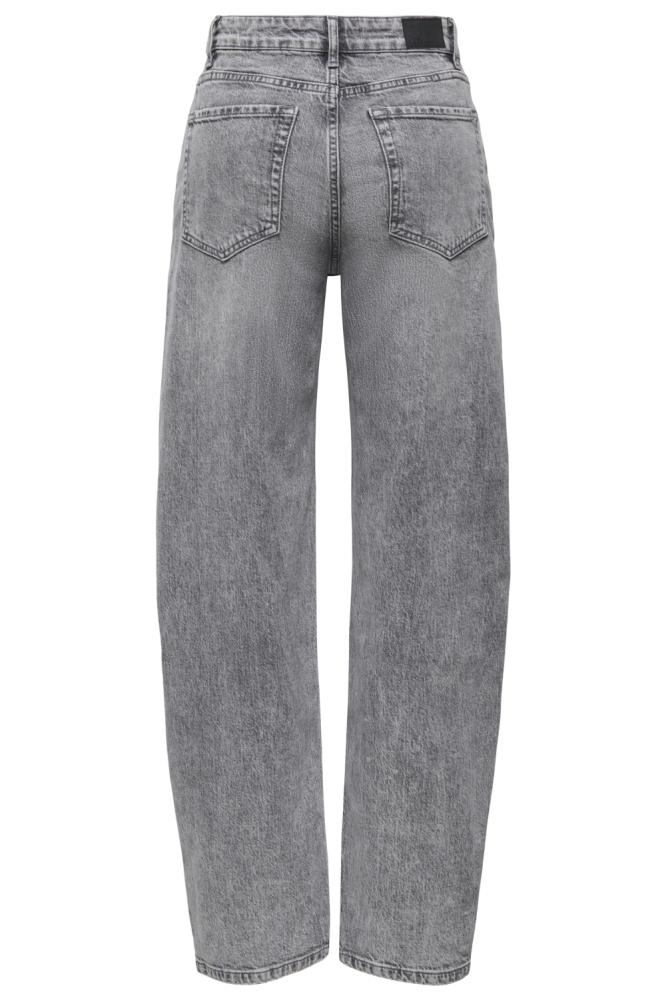 Jacqueline de Yong grijze dames jeans | Achteraanzicht