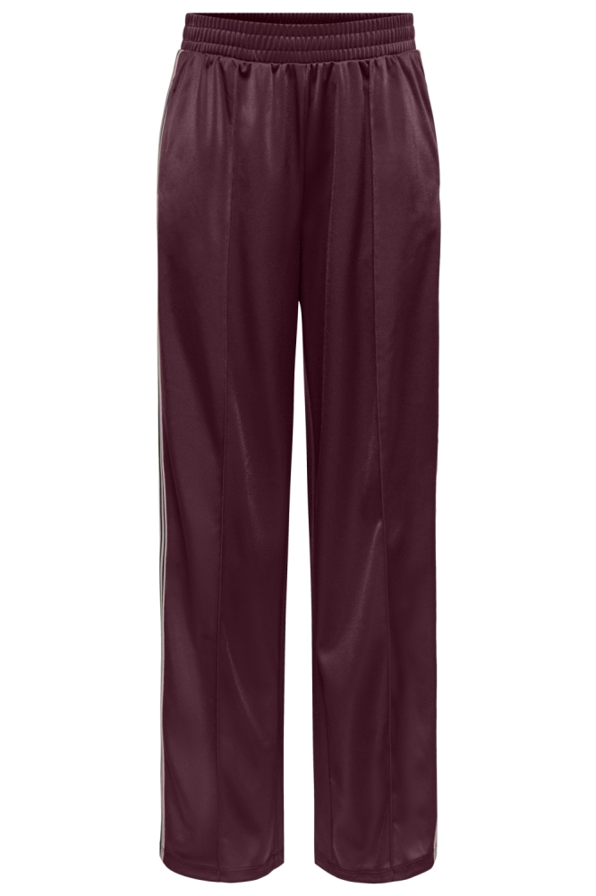Only bordeaux dames broek | Vooraanzicht