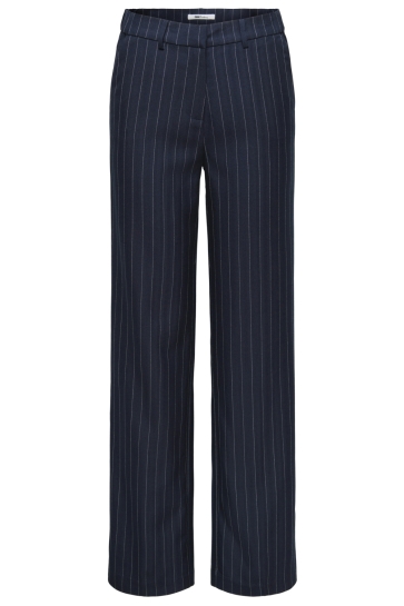 Only onlaline hw str pinstripe pant tlr Blauw