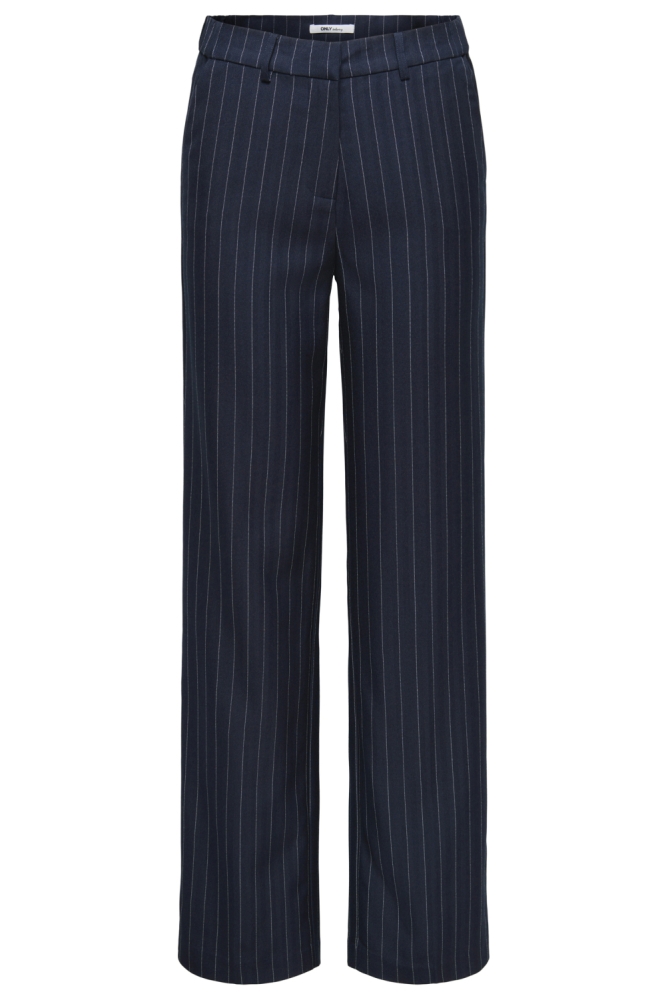 Only blauwe dames broek | Vooraanzicht