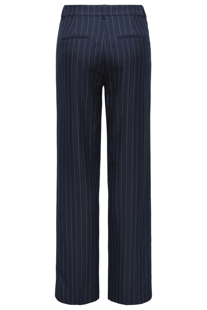 Only blauwe dames broek | Achteraanzicht