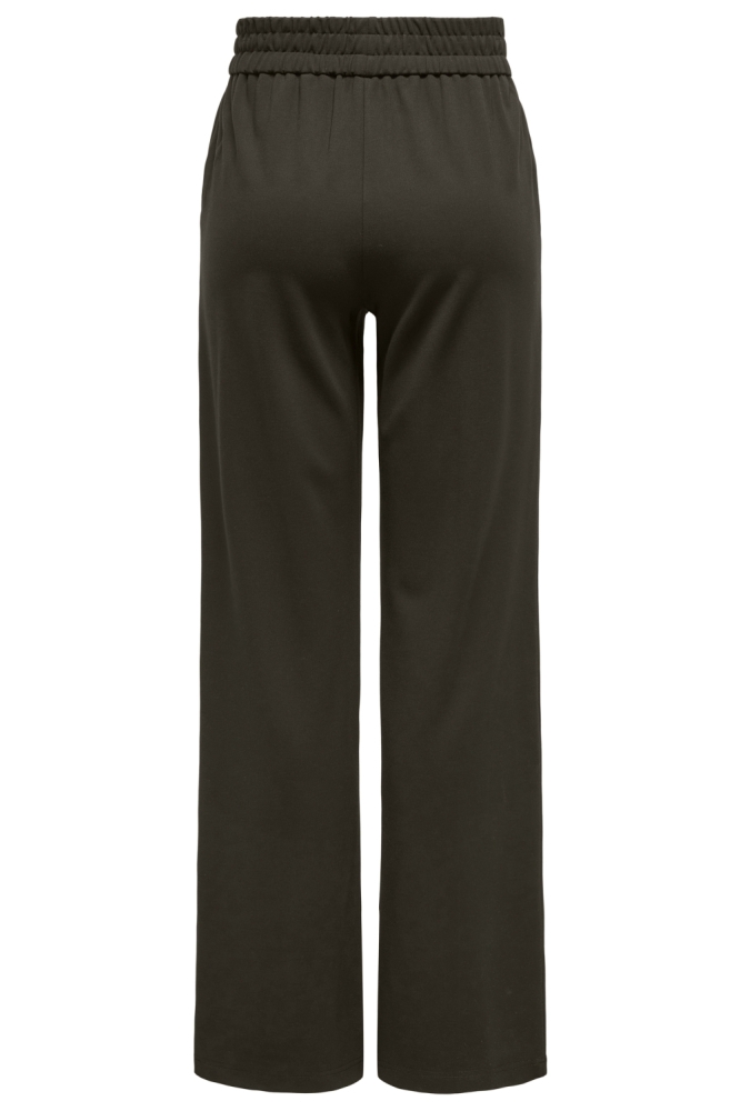 Only bruine dames broek | Achteraanzicht