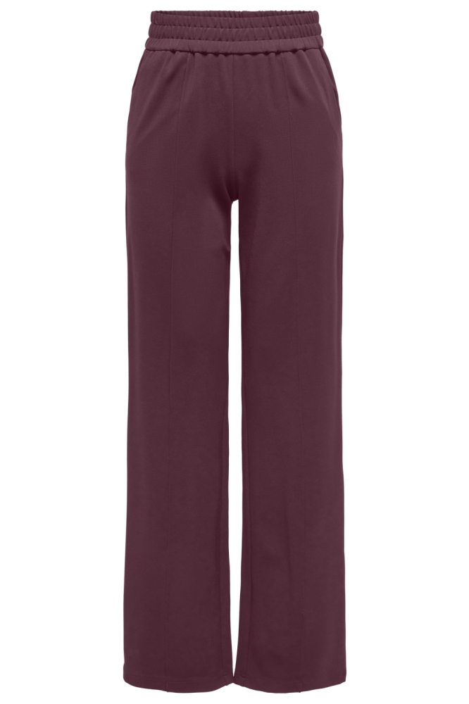 Only bordeaux dames broek | Vooraanzicht
