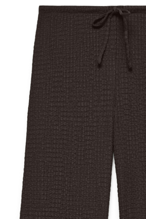 Vero Moda bruine dames broek | Close up