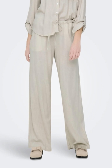 Jacqueline de Yong Broek JDYCAYA LINEN MW PANT WVN NOOS 15346559 Moonbeam