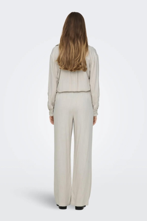 Jacqueline de Yong ecru dames broek | Model