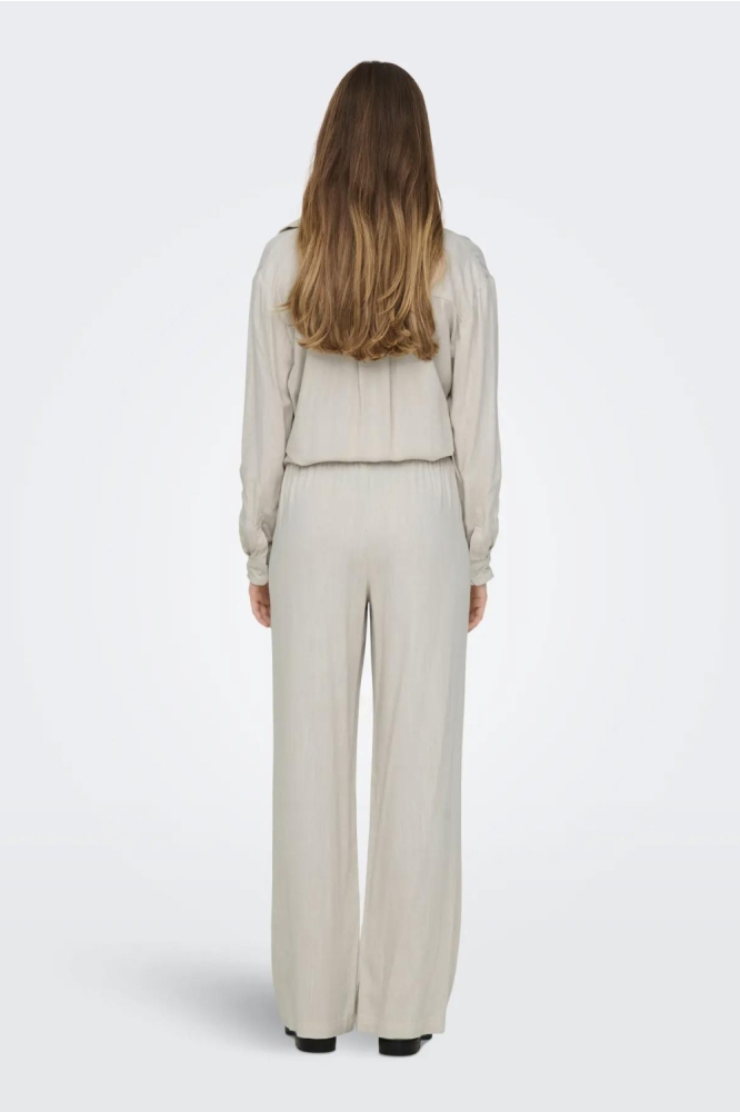 Jacqueline de Yong ecru dames broek | Model