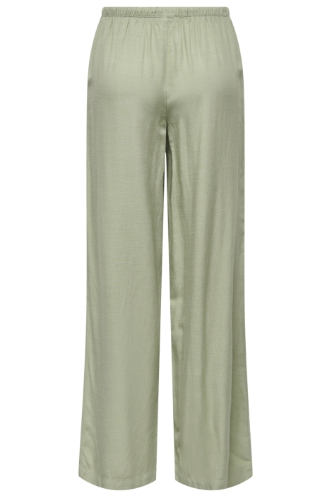 Jacqueline de Yong groene dames broek | Achteraanzicht