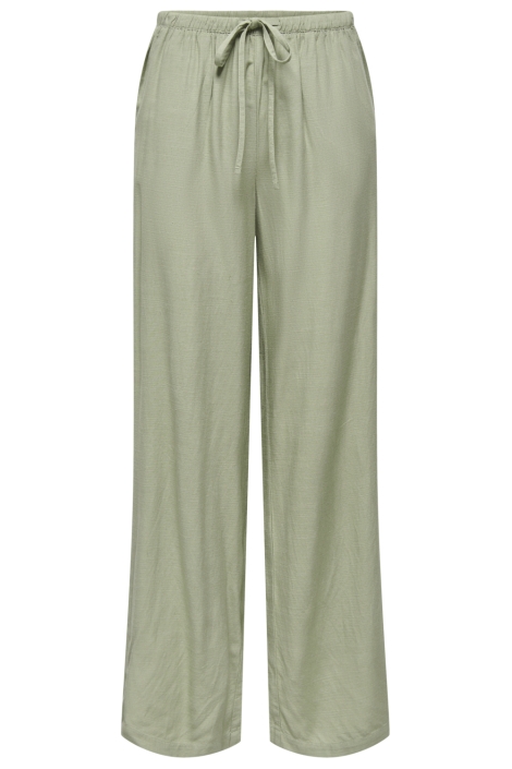 Jacqueline de Yong groene dames broek | Vooraanzicht