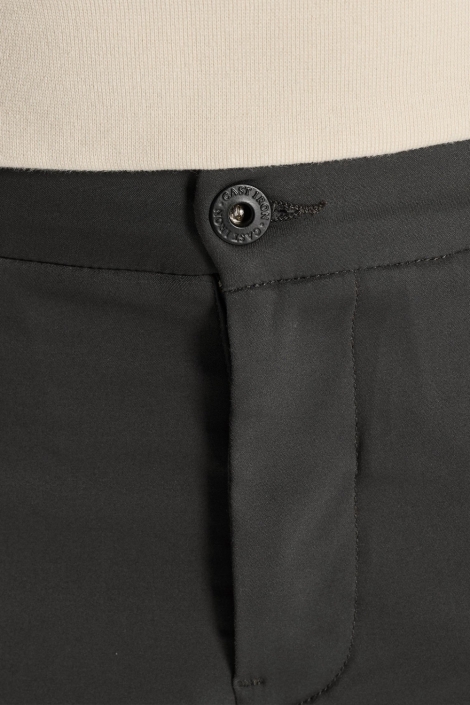 Cast Iron grijze heren broek | Close up