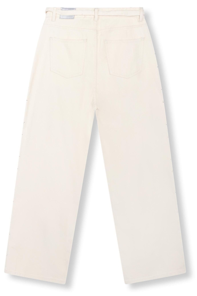 Refined Department beige dames jeans | Achteraanzicht