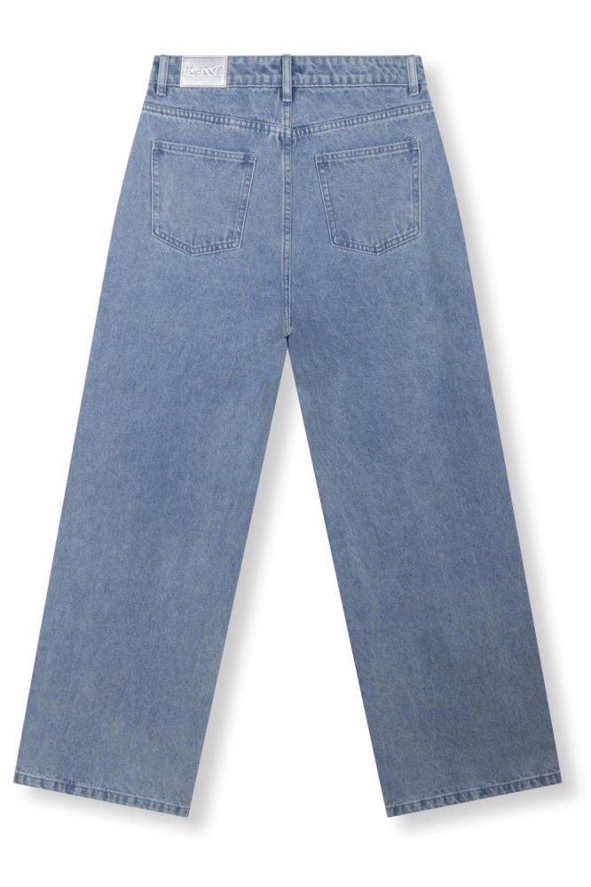 Refined Department blauwe dames jeans | Achteraanzicht