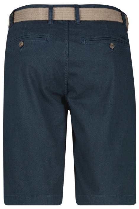 Lerros blauwe heren korte broek | Achteraanzicht