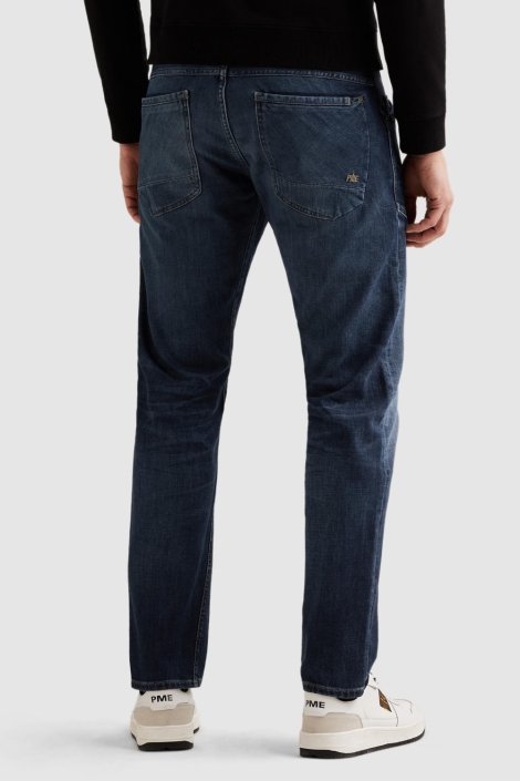 PME legend blauwe heren jeans | Model achteraanzicht