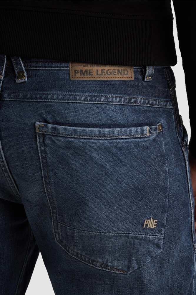 PME legend blauwe heren jeans | Close up