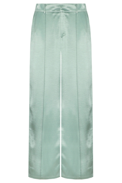 C&S The Label groene dames broek | Vooraanzicht