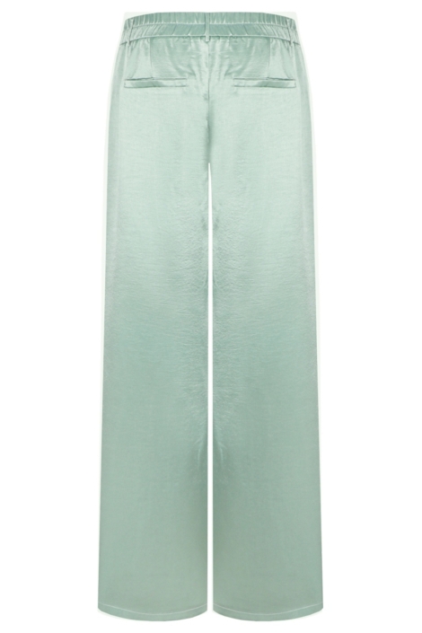 C&S The Label groene dames broek | Achteraanzicht