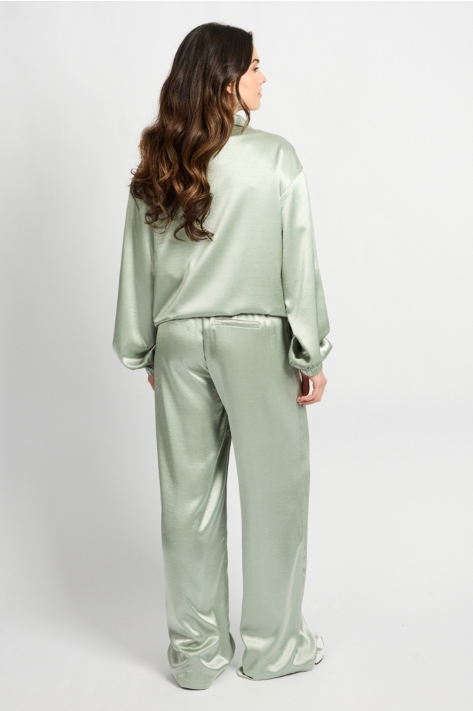 C&S The Label groene dames broek | Model
