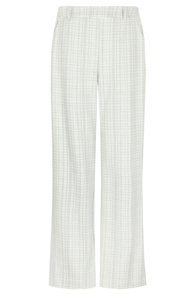 C&S The Label beige dames broek | Vooraanzicht