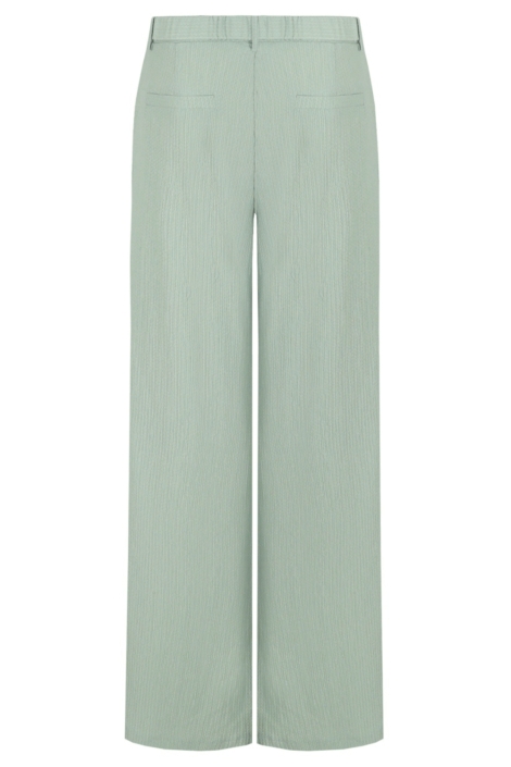 C&S The Label groene dames broek | Achteraanzicht