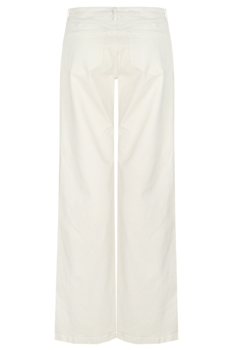 C&S The Label beige dames jeans | Achteraanzicht