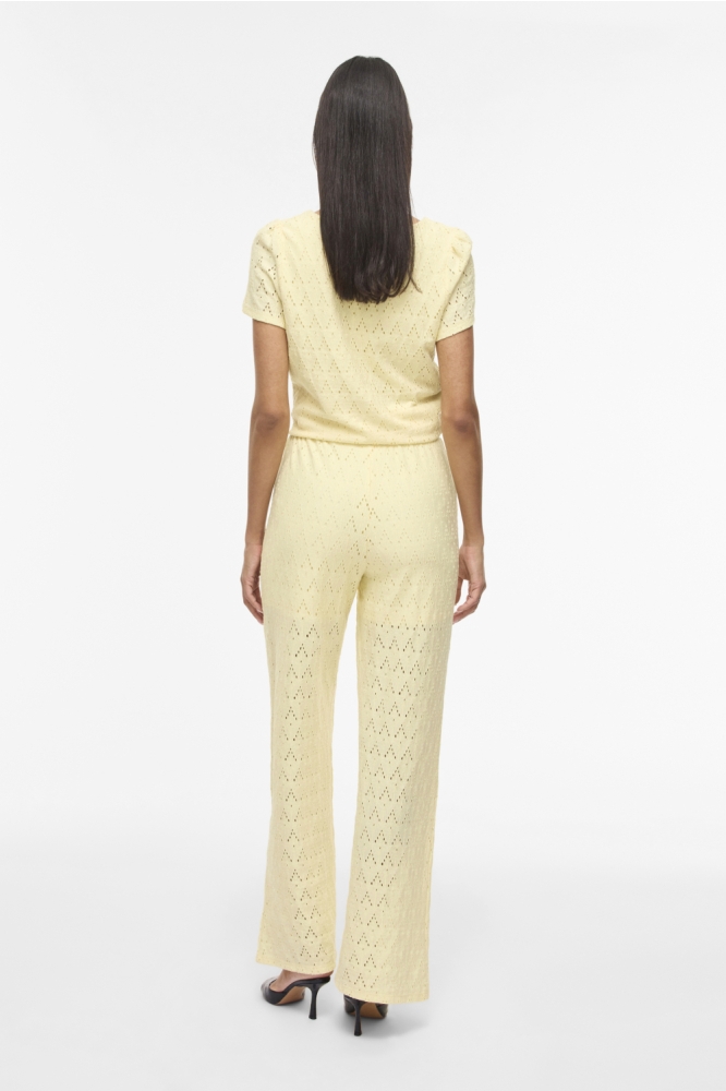 Vila gele dames broek | Model