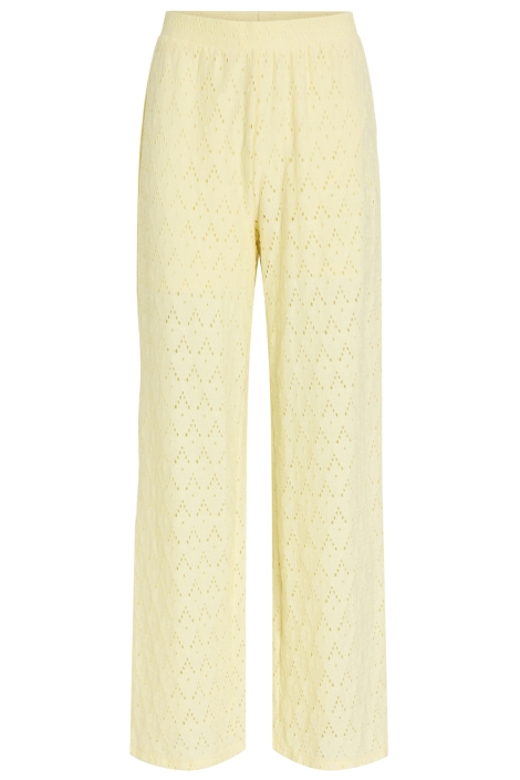 Vila gele dames broek | Vooraanzicht