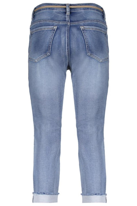 Geisha blauwe dames jeans | Achteraanzicht