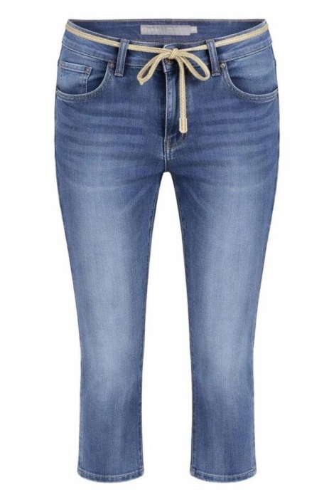 Geisha blauwe dames jeans | Vooraanzicht