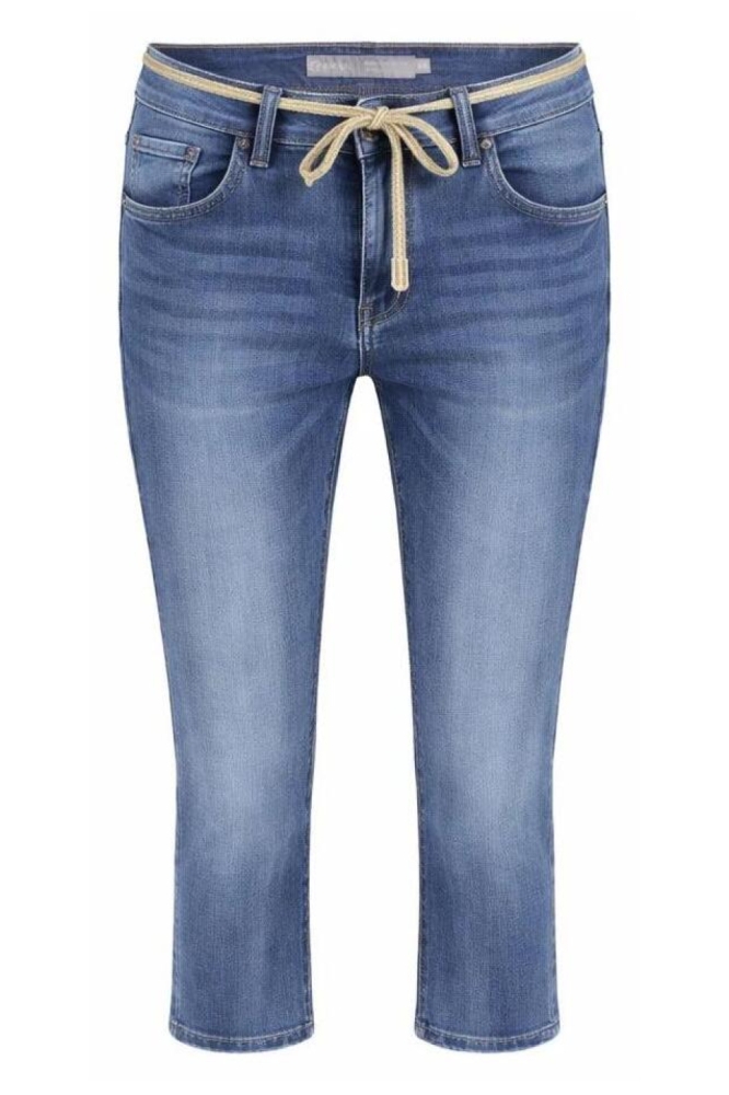 Geisha blauwe dames jeans | Vooraanzicht
