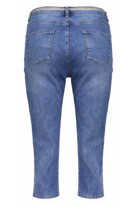 Geisha blauwe dames jeans | Achteraanzicht