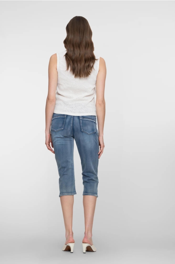 Geisha blauwe dames jeans | Model
