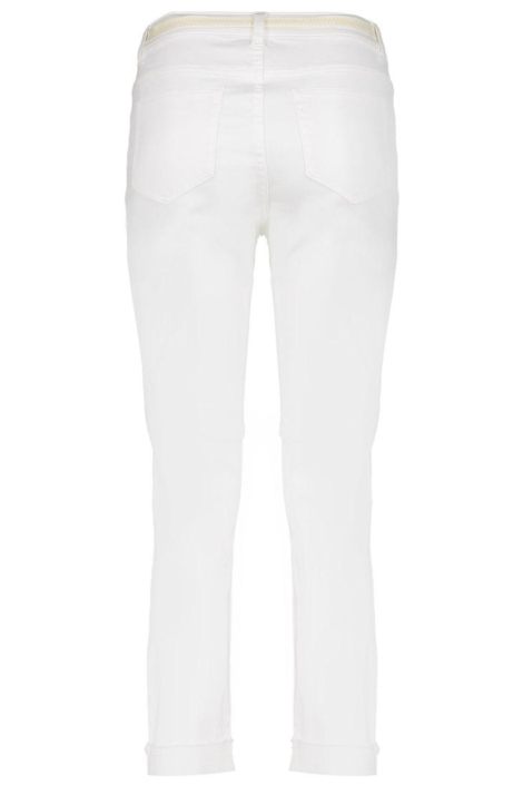 Geisha witte dames jeans | Achteraanzicht