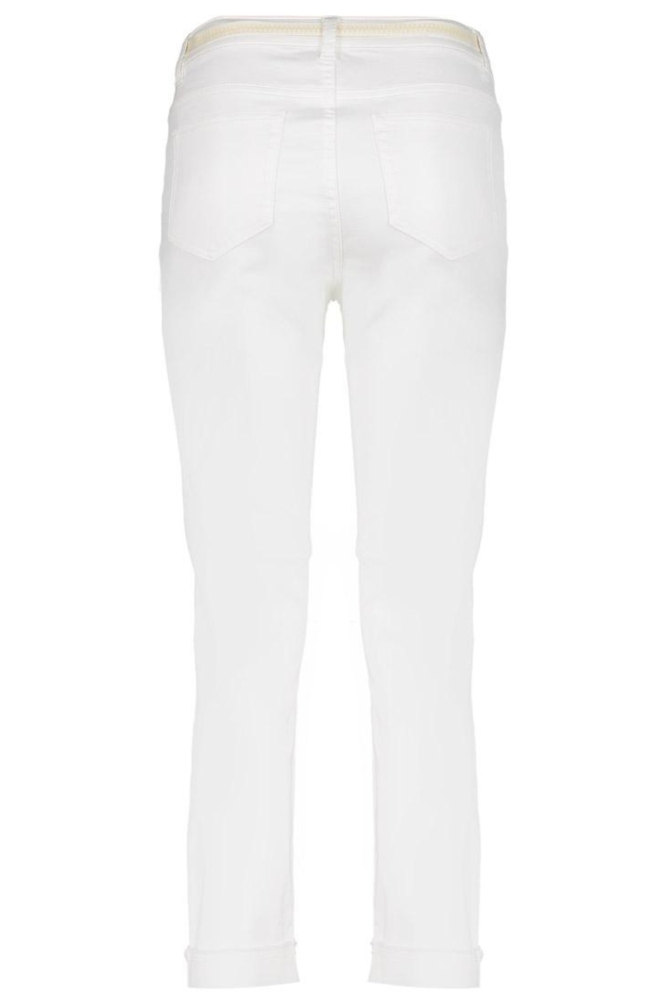 Geisha witte dames jeans | Achteraanzicht