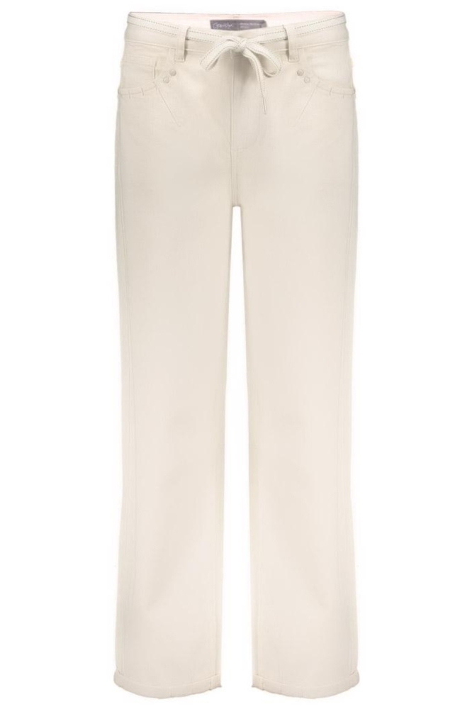 Geisha beige dames jeans | Vooraanzicht