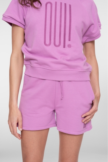 Geisha Broek KORTE BROEK MET STEEKZAKKEN 61179 41 LILAC