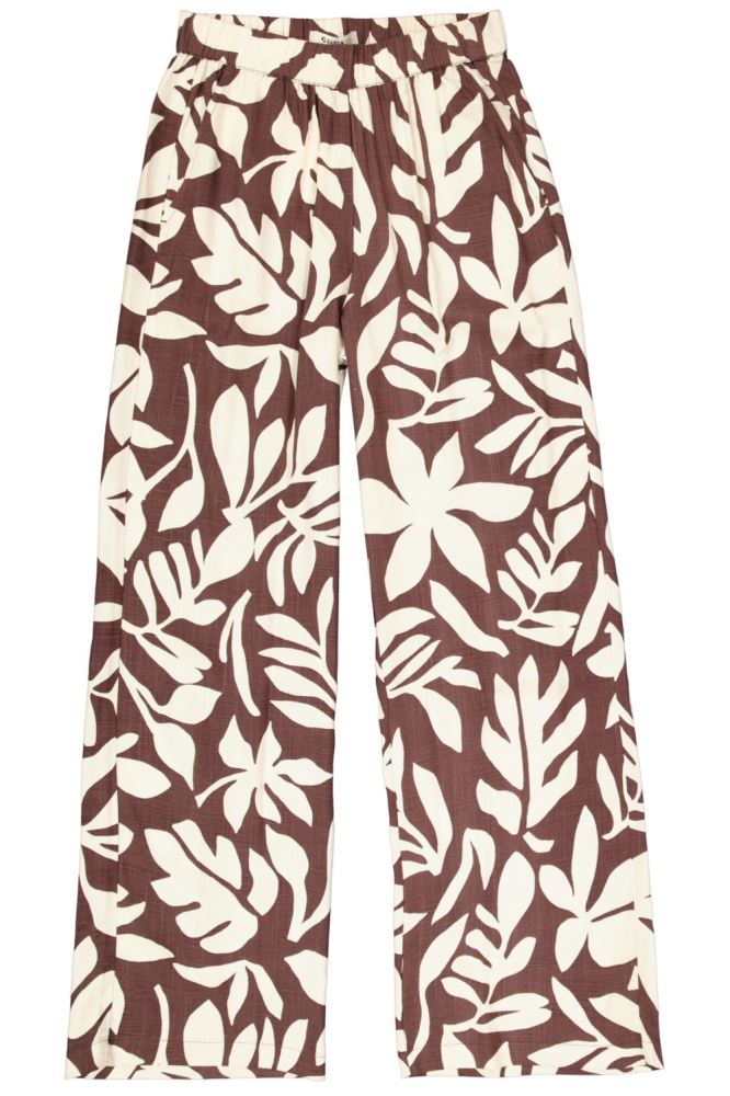 Garcia bruine dames broek | Vooraanzicht