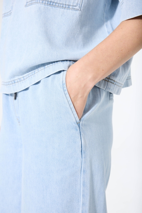 Garcia blauwe dames jeans | Close up