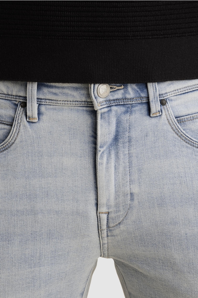 Vanguard blauwe heren jeans | Close up