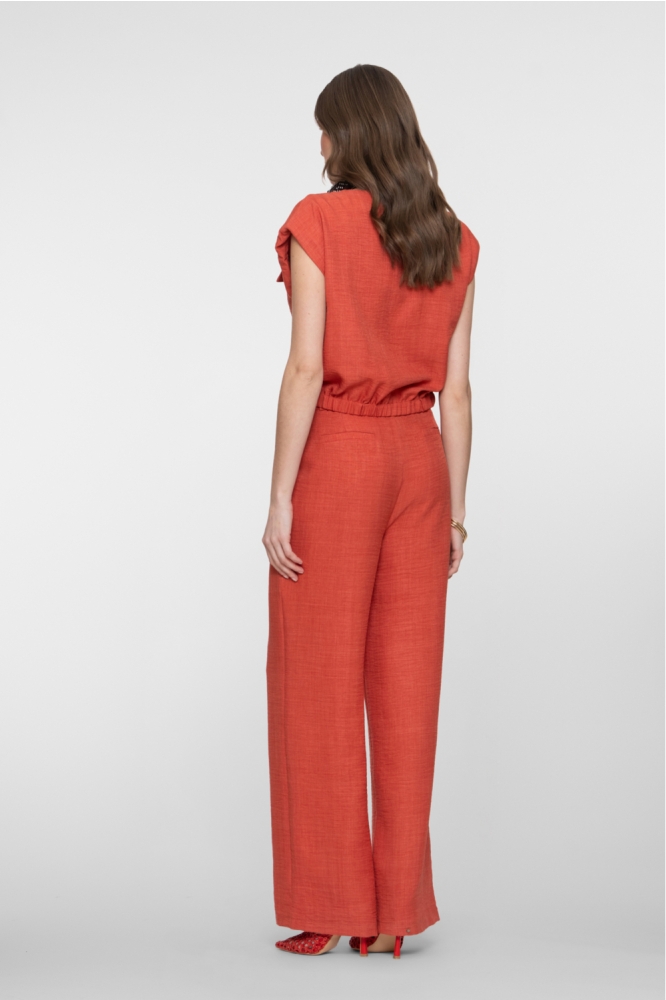 Geisha oranje dames broek | Model