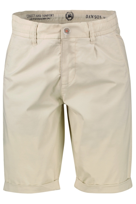 Lerros ecru heren korte broek | Vooraanzicht