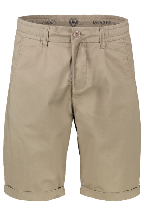 Lerros camel heren korte broek | Vooraanzicht